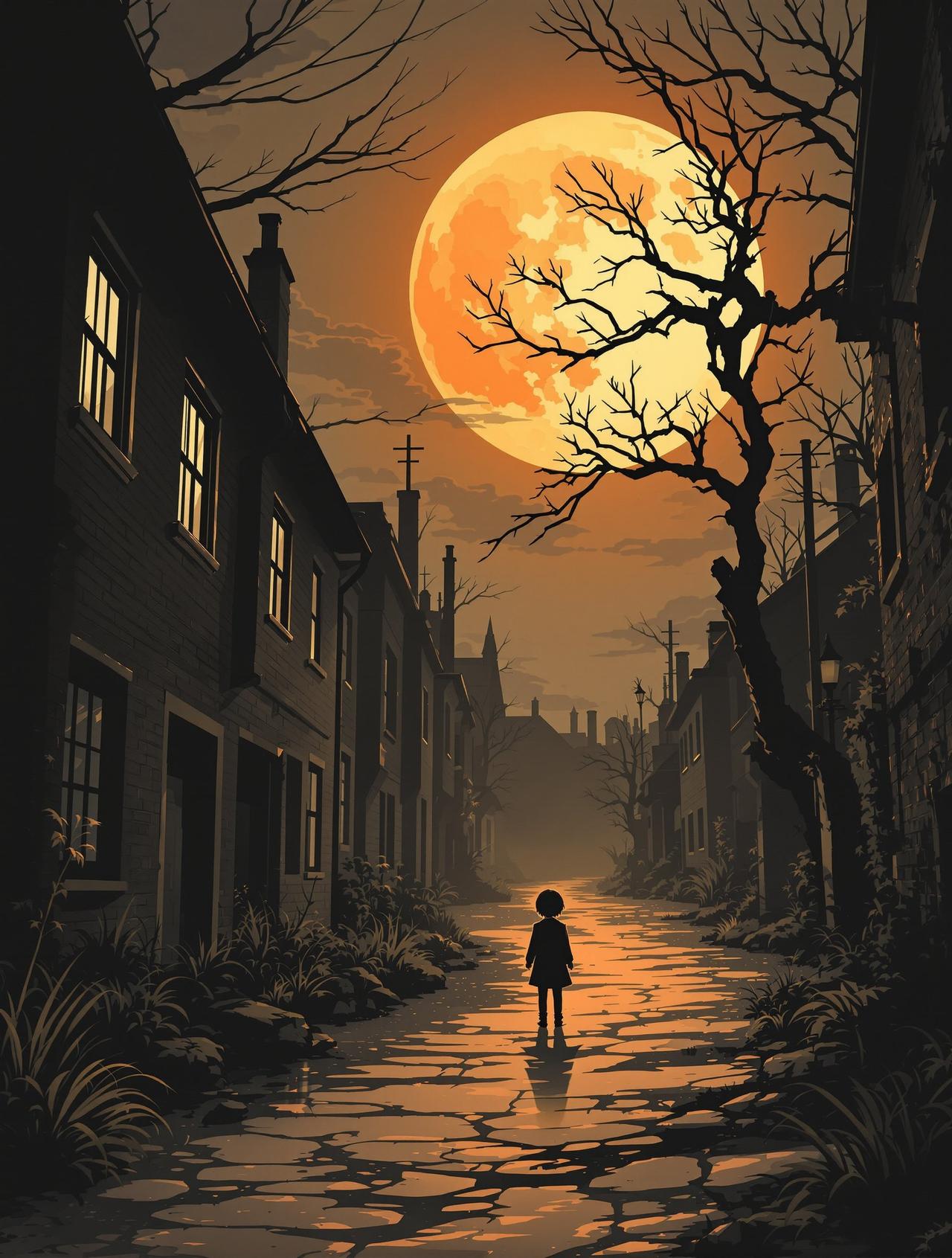 韩漫咚漫作品《夜半钟声》封面