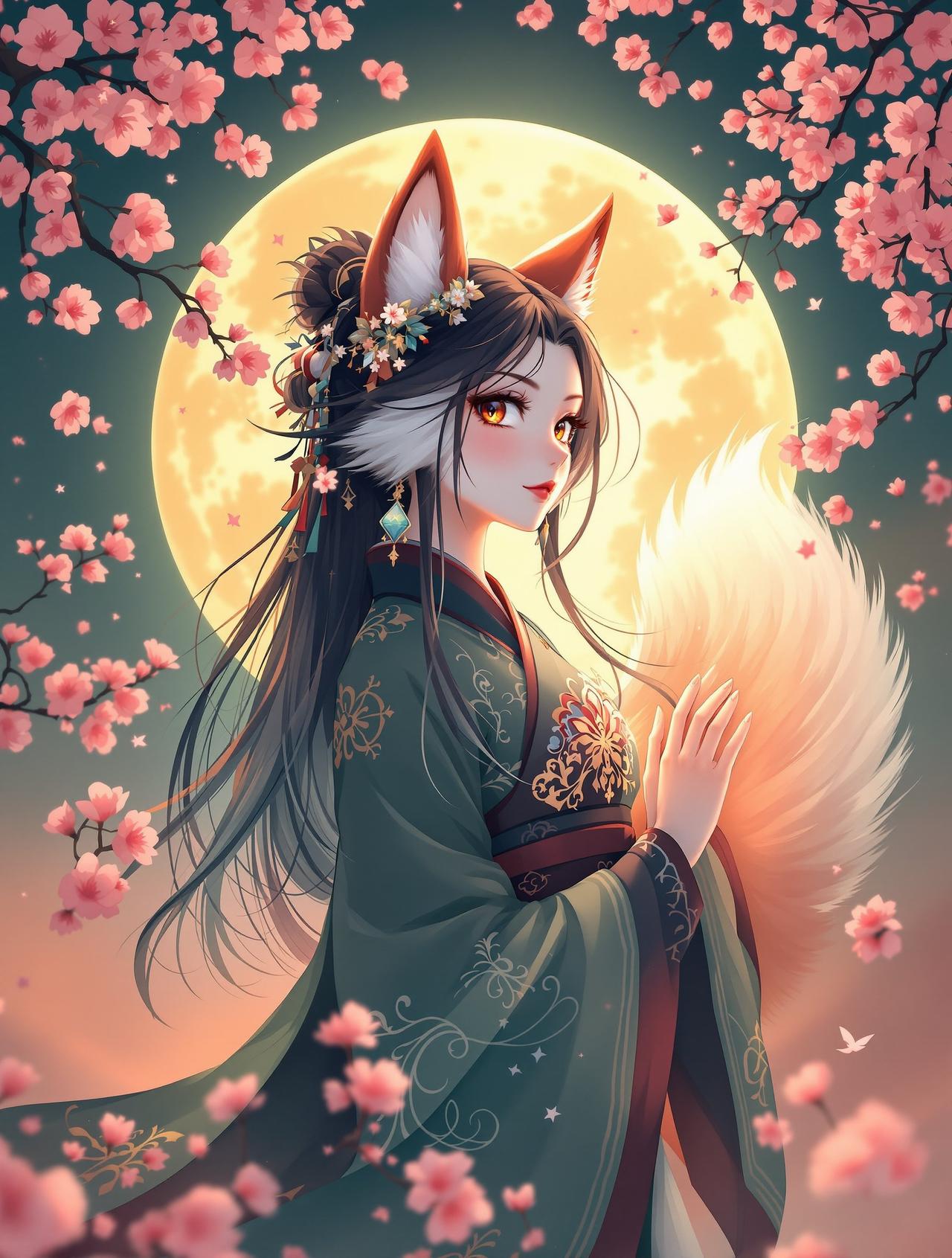 韩漫咚漫作品《妖灵绘卷》封面
