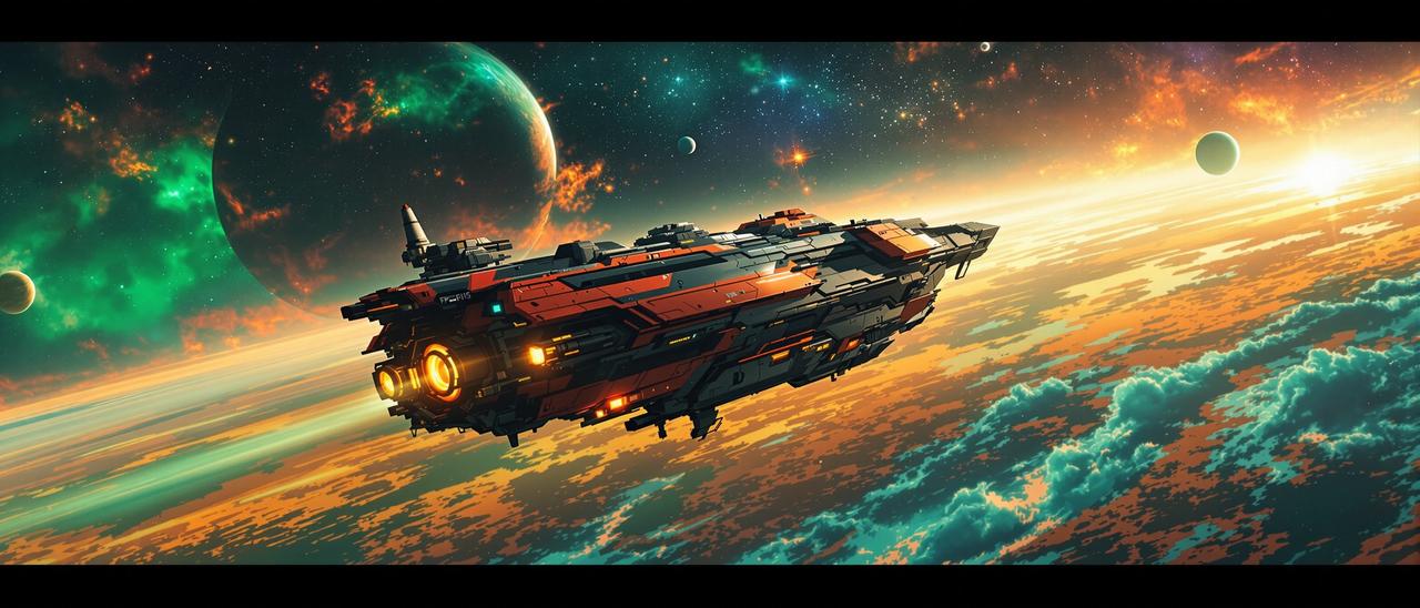 韩漫咚漫推荐作品《星海迷途》