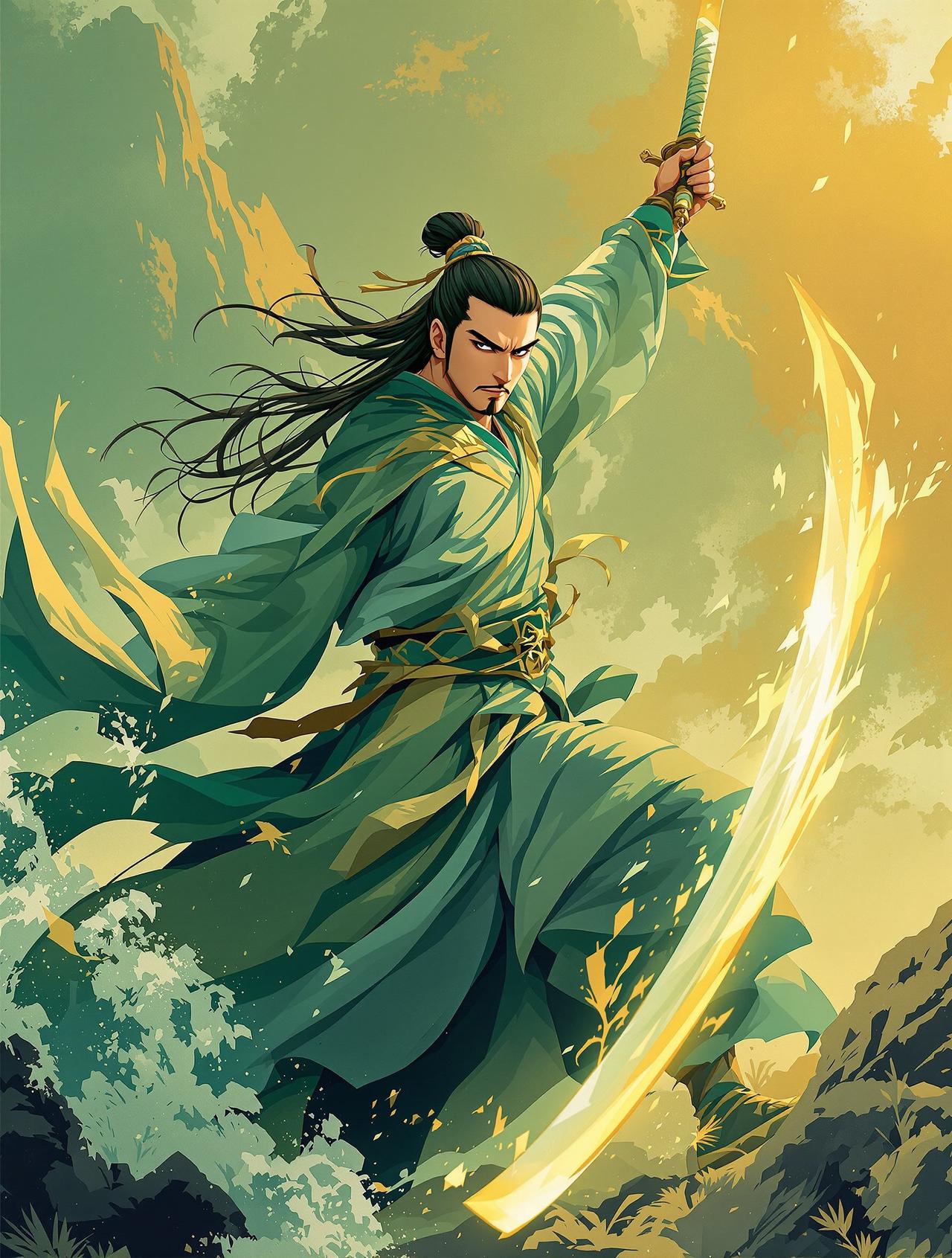 韩漫咚漫作品《剑舞风云》封面