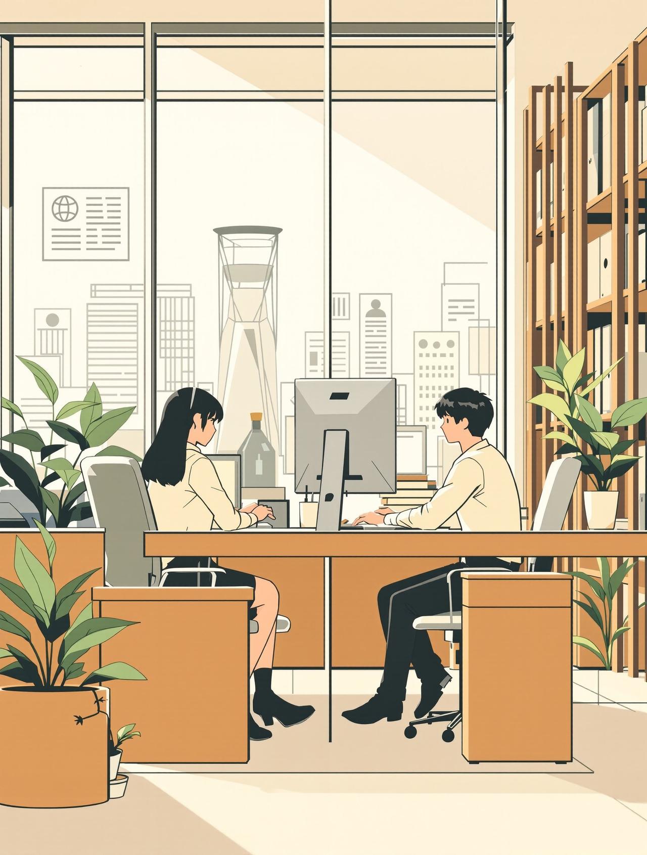 韩漫咚漫作品《办公室物语》封面