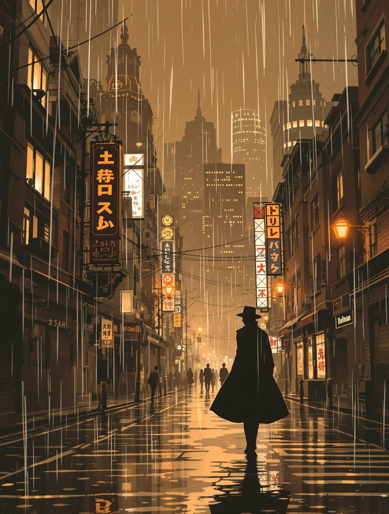 韩漫咚漫作品《暗夜追踪者》封面