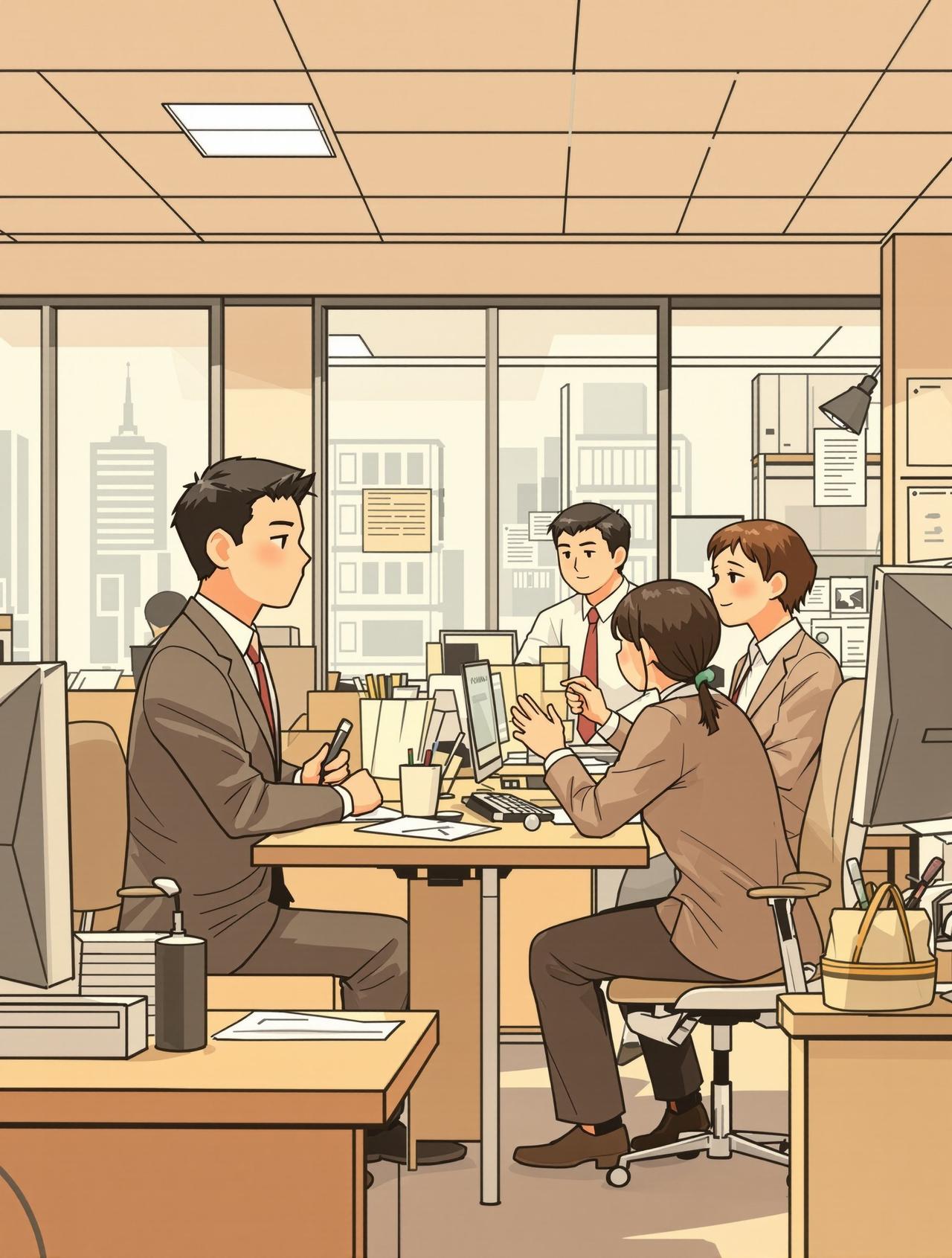韩漫咚漫作品《办公室物语》封面